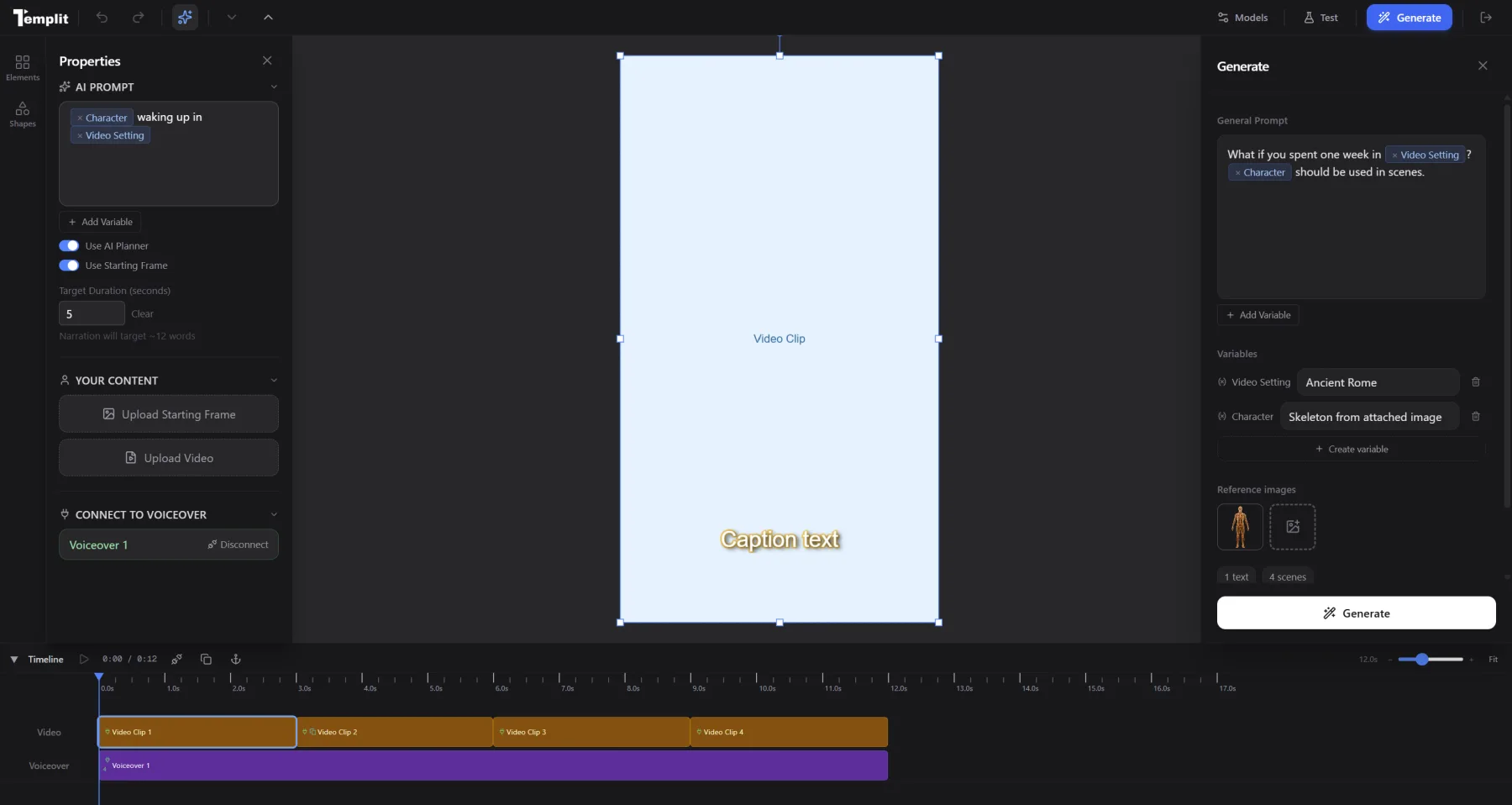 Set up your video